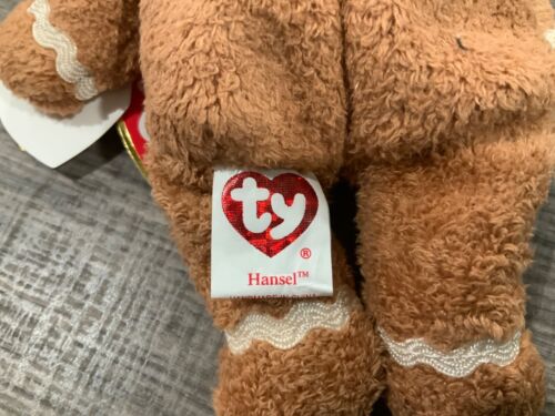 TY BEANIE BABIES HANSEL GINGERBREAD MAN - Picture 4 of 5
