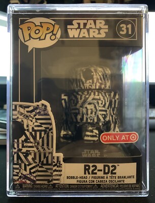 FUNKO POP! STAR WARS 31: FUTURA R2-D2 R2D2 VINYL FIGURE W/ HARD