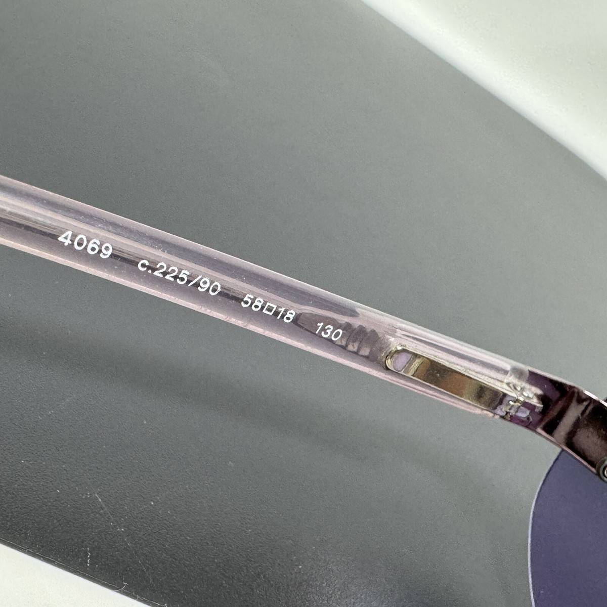 Vintage CHANEL Rimless Sunglasses 4069 C.225/90 Excellent  display picture 1