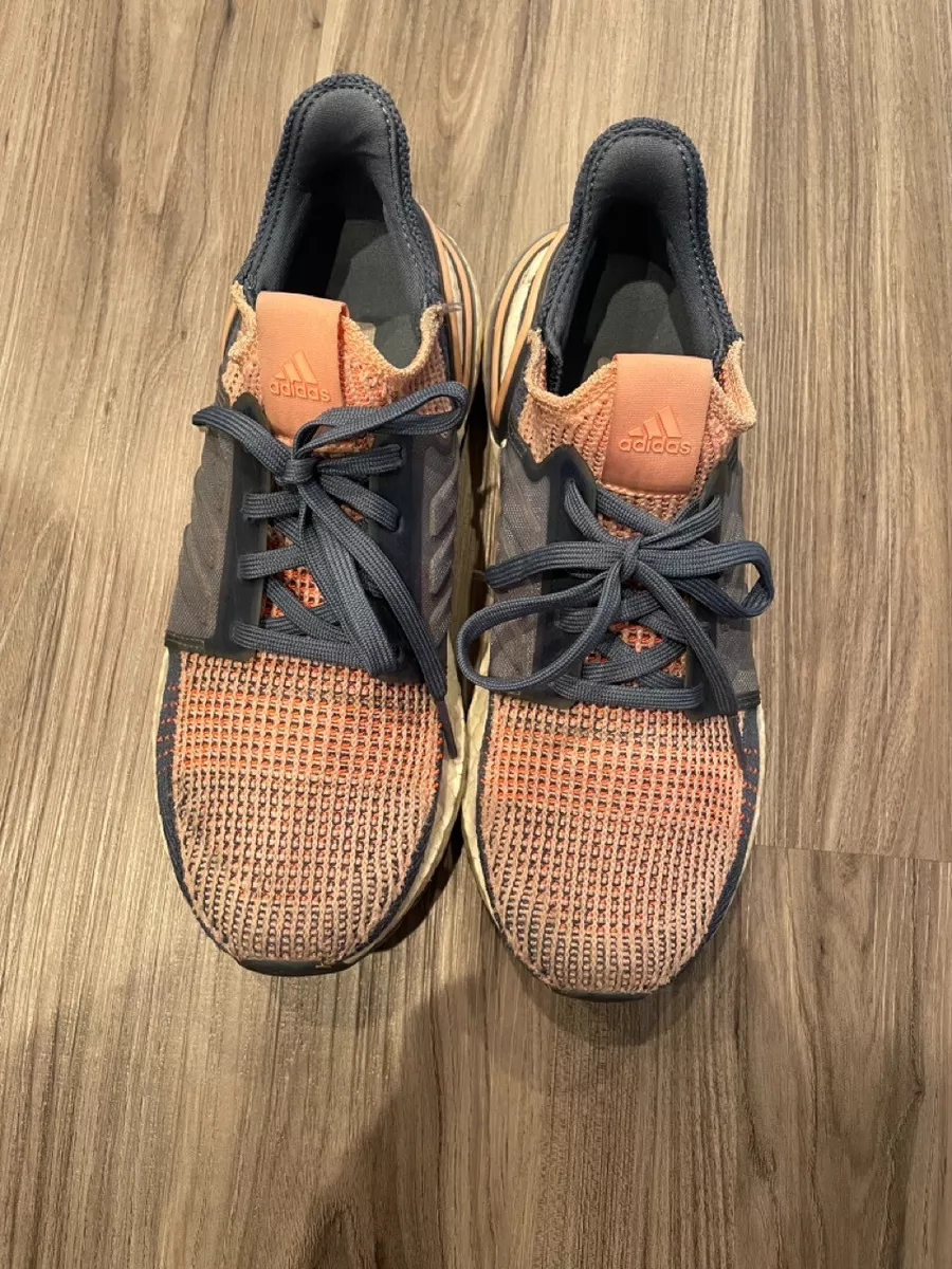 Ultraboost 19 glow pink  tech ink  solar clearance orange