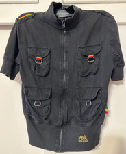 Women Jacket Short Sleeve Dub Wise, Vintage, Unique, Super Cool, Size S