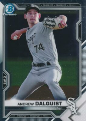 2021 Bowman CHROME PROSPECTS #64 ANDREW DALQUIST - Chicago White Sox
