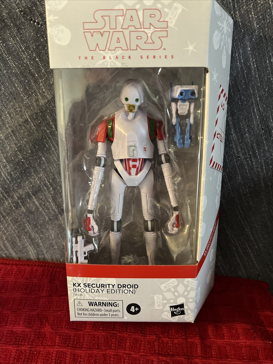 Hasbro Star Wars The Black Series – Action Figure Droide KX (Edizione Festiva) 15 Cm - 4
