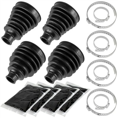 2x Front Axle CV Boot Kit Complete L/R for CanAm Outlander MAX 570 EFI 2018-2021