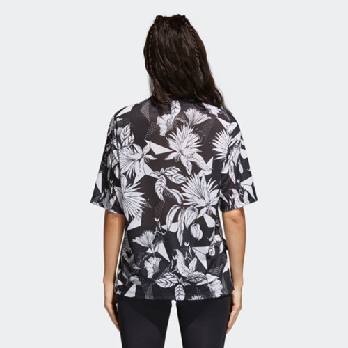 adidas Originals FARM Company CY7375 Leopard Trefoil Tee UK8, EU34, US XS-S 842 - Picture 17 of 19