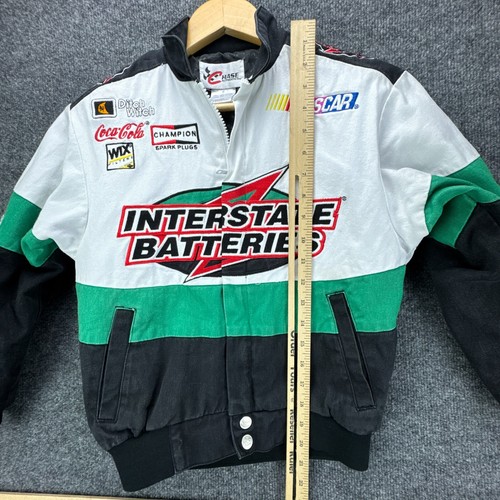 Vtg Chase Authentics Jacket YSmall Bobby Labonte Interstate Batteries Nascar - Picture 13 of 16