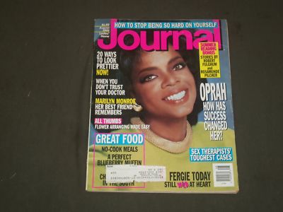 1991 AUGUST LADIES' HOME JOURNAL MAGAZINE - OPRAH WINFREY - B 2259