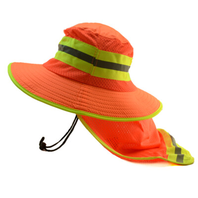 2Pcs Hi Vis Reflective Safety Neck Flap 
