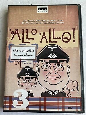 Allo Allo - The Complete Series Three 3 (DVD, 1987, 2-Disc Set, BBC) 794051230621 | eBay Allo Allo - The Complete Series Three 3 (DVD, 1987, 2-Disc Set, BBC) 794051230621 | eBay