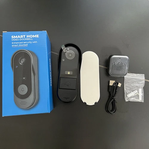 Smart WiFi Wireless Video Doorbell Phone Security Camera Door Bell Ring Intercom - Picture 10 of 19