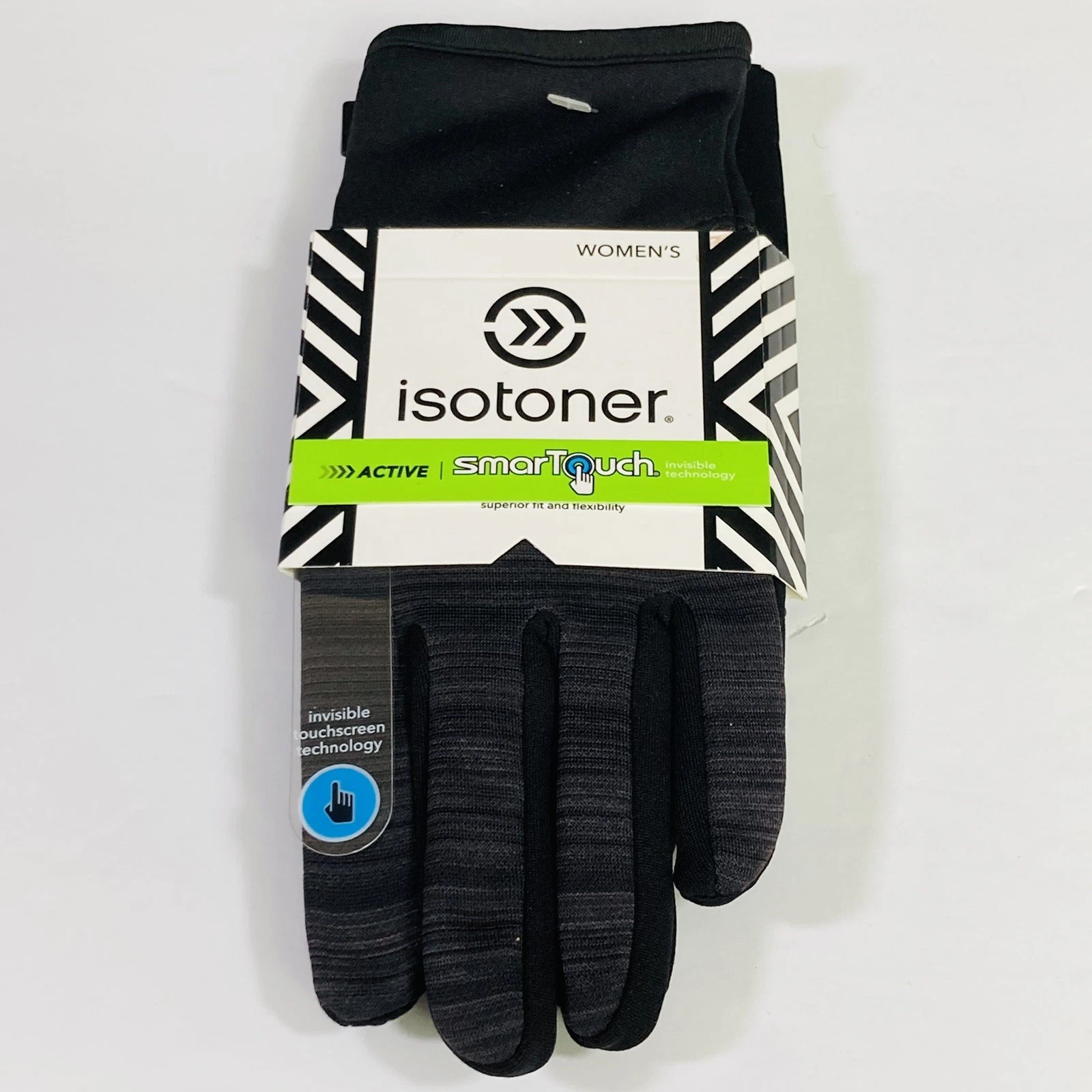 Isotoner Womens Smartouch Touchscreen Gloves Size L/XL