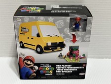 JAKKS Pacific The Super Mario Bros. Movie Van Playset with Mini Mario Figure