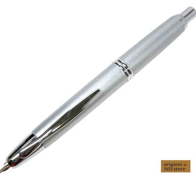 Pilot Vanishing Point Capless Decimo Itoya Limited Silver Fountain Pen 18K M Nib