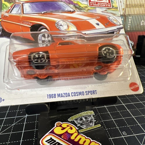 2024 Hot Wheels J-IMPORTS 1968 Mazda Cosmo Sport 1/5.Hotwheels Walmart Exclusive - Picture 4 of 5