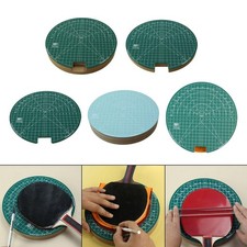 Table Tennis Rubber Cutter Platform,Workbench Compact Round Lightweight Ping