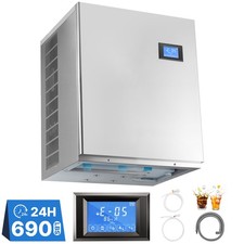 Uimoso Commercial Ice Maker Machine - Head 760 Lbs/24H Self-Cleaning Ice Maker
