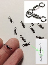 Morezmore M01023 12pc Barrel Swivel 13mm for BJD Spring-Hook Assembly