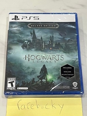 Hogwarts Legacy Deluxe Edition (PS5 Playstation 5) NEW SEALED Y-FOLD, MINT RARE!