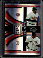 2005 Playoff Prestige David Ortiz Changing Stripes Holo Foil #/25 Twins Red Sox