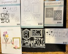 PAPERTREY INK MARCH STAMPERS BOX STAMPS DIES STENCILS PRETTY FLOWERS MOTHERS DAY