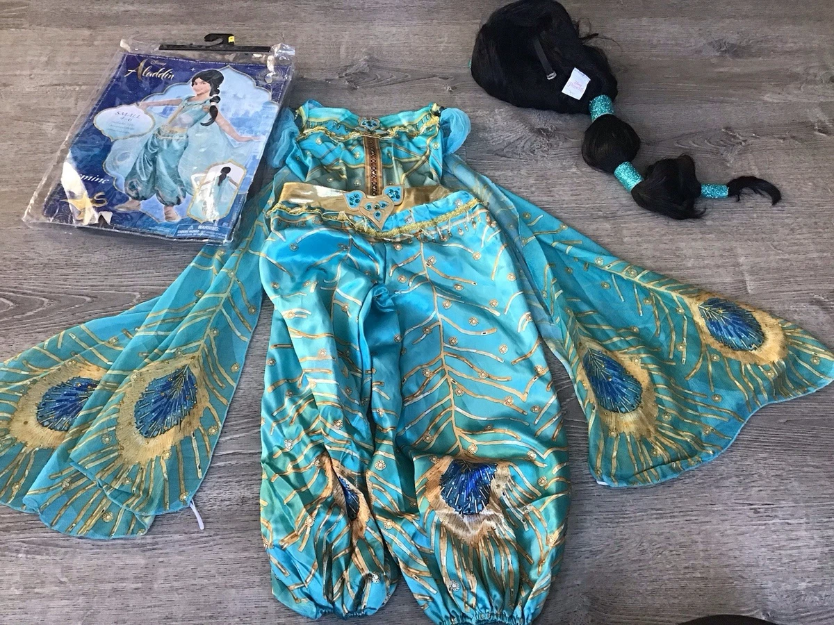 strapless open back dress Deluxe Jasmine Girls Costume main image 0