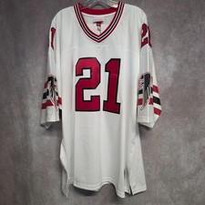 NWT Mitchell & Ness 1989 NFL Atlanta Falcons Deion Sanders 21 Jersey 56 3XL $160