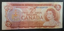 1974 Canada 2 Dollars P85b signatures Crow-Bouey, ARE4320739.