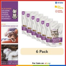 Calming Chews for Cats 6 Count Pack Stress Relief Daily Occasion Support