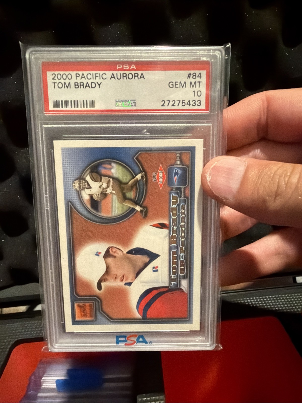 Tom Brady Pacific Aurora #84 Base