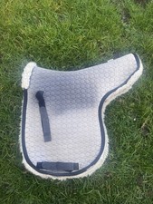 Mattes Gold Wool Lined Numnah - Full - Dressage Cut