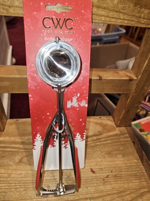 New Cooking With Color Stainless Steel Cookie Scoop