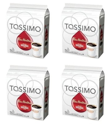 Tim Hortons Tassimo Single Serve Original Blend - Box of 14x4 NO TARIFFE