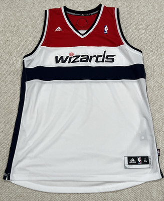 NBA Washington Wizards Adidas Jersey XL Swingman Blank Red White Blue Tank +2 