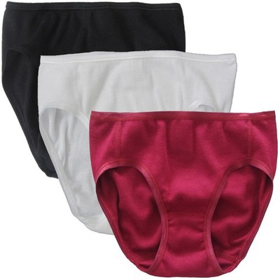 HERMKO Mädchen Slip 3x Bio-Baumwolle Unterwäsche Unterhose Kinder farbmix  2130