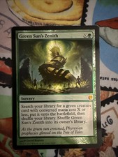 Green Sun's Zenith From the Vault: Twenty Foil NM MTG Card