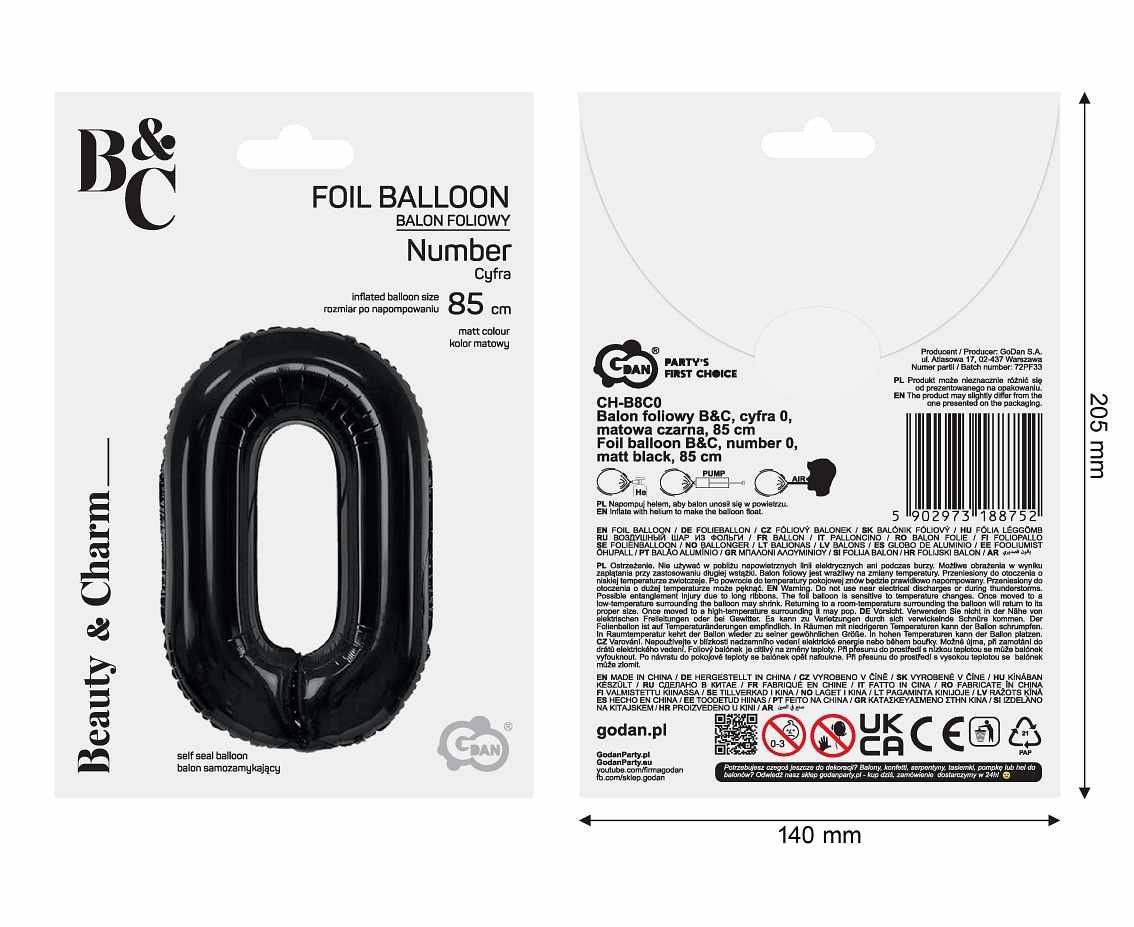 5902973188752 БАЛОН FOL 0 ЦАРСКИЙ КОВРИК 85СМ GO PBH GODAN 2790₽