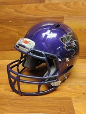 Riddell Victor Youth Football Helmet Purple Sm/Med 2017 Great Cond Timber Wolves