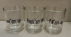 Lot 3 Morgan Wallen Shot Large Glass - Whiskey Glasses Country Music Nashville — photo 1