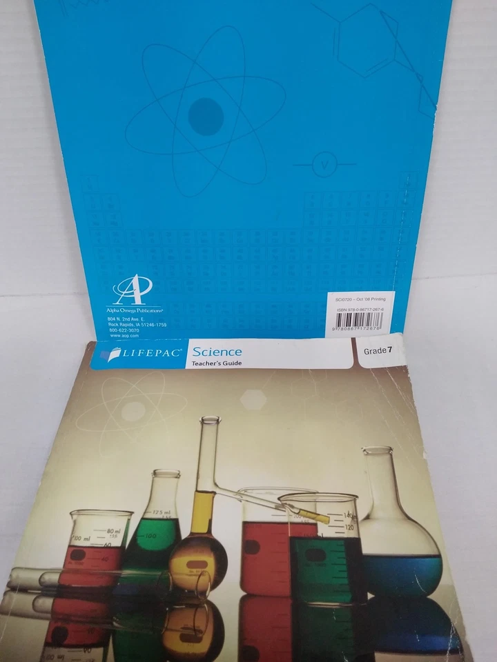 Lifepac AOP Science Grade 7 Teacher's Guide- No Alternative Tests  - Image 2 of 3