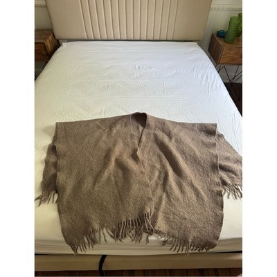 Eileen Fisher Alpaca Silk Boucle Poncho