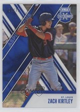 2017 Panini Elite Extra Edition Aspirations Blue 54/75 Zach Kirtley #193 1s8
