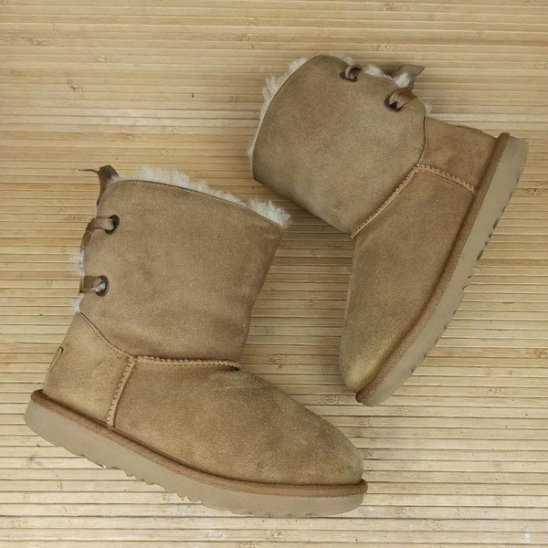 Women UGG Boots Brown 35 #O0ZM