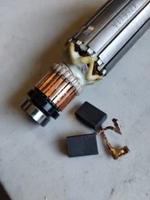 Makita Motor Kit: 515611-3 115V Armature Assembly & Brush Set - 9558NB 9557NB