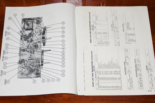SAMS Photofact Service Manual Airline 15WG-154 156 Radio Repair Vintage 1952 - Picture 3 of 3