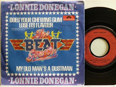 Lonnie Donegan -Does Your Chewing Gum Lose Its Flavour  D-1978   Polydor  wocl.