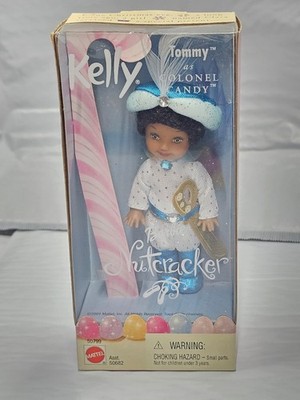 Nutcracker Tommy As Colonel Candy Doll 2001 Kelly Mattel 50799 NEW Barbie Friend