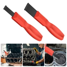 2PCS 1.26" & 5/8" Carbide Scraper Blade Tool w/ Tungsten Tip Set for Car Engine