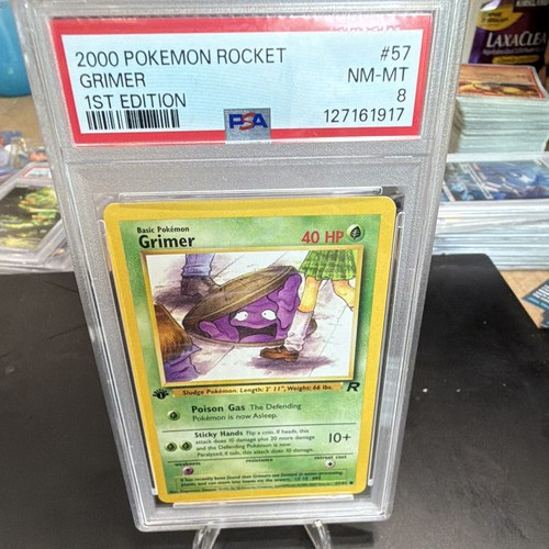 Grimer (1st Edition) graded PSA 8 for sale on eBay
