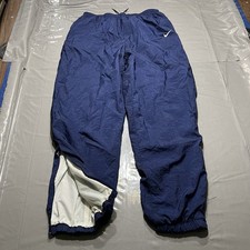 Vintage Nike Y2K Baggy Track Pants Windbreakers Pants Navy Men  s Size XL