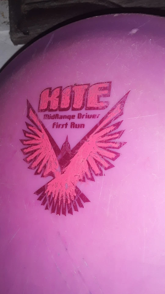 Used. Rare Innova First run Kite Dx. OOP. 175g. Pre Embossed. Some Ink. - Image 2 of 3